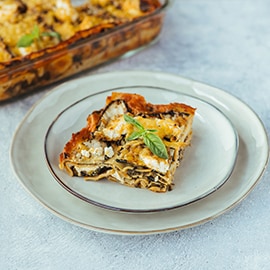 Lasagnes aux courgettes et à la ricotta